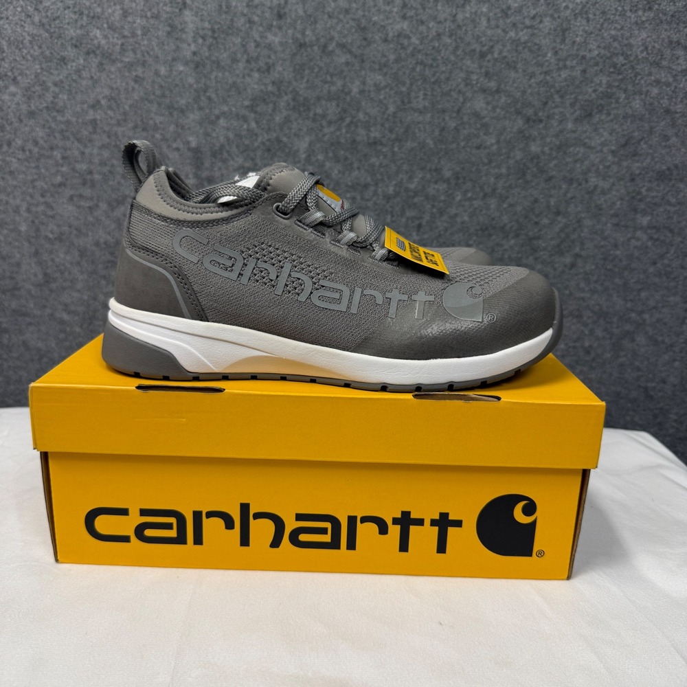 Carhartt Force Nano Composite Toe Work Shoe Women's 7W Grey Mesh Slip Resistant